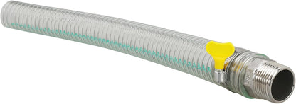 Fryer Drain Extension Hose for Bayou Classic 1" Valve Connectors 700-602, 700-701, 700-725, 700-709, 700-704, Deep Fryer Oil Drain (Pack of 2)