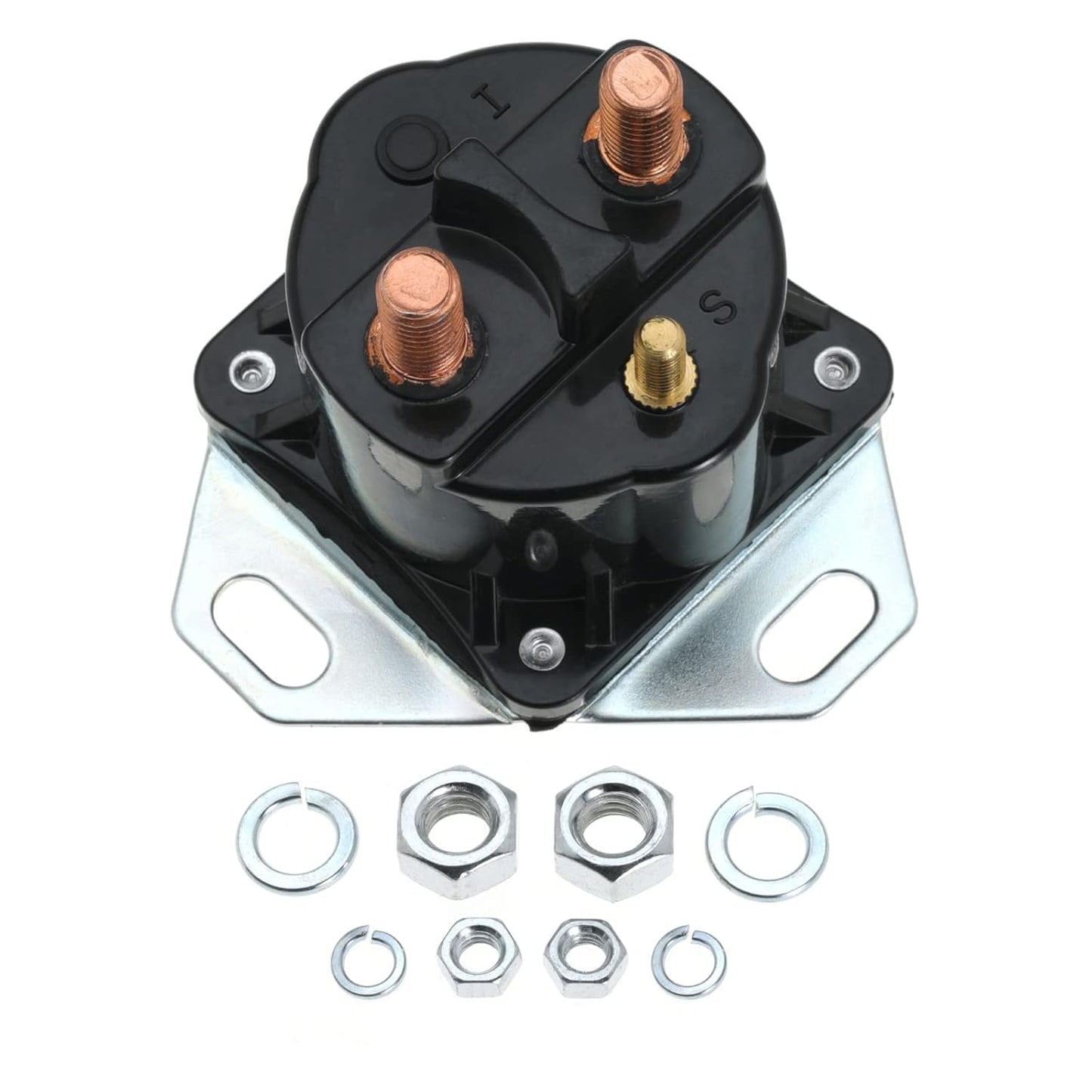 Starter Solenoid Relay Switch for Ford F150 F250 F350 F450 F550 E150 E250 E350 Escort Bronco Mustang Ranger Replace SS598T SW1951C SW1507 SW1507ADP SW1951 SW1951A SW1951B 2PC