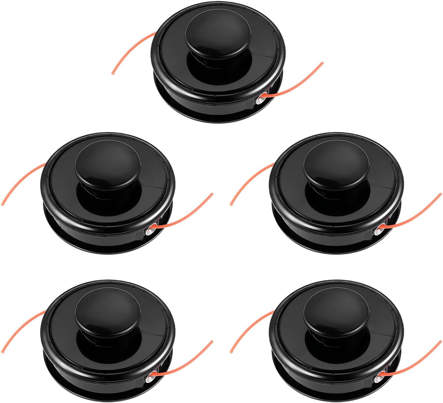 21560070 Trimmer Head for Echo Echomatic SRM210 SRM225 SRM230 SRM235 SRM-266 SRM2100 Straight Shaft Trimmers Replace 21560050 200095200 101062952 9994420545 99944200470 with 0.095" Line 3PC