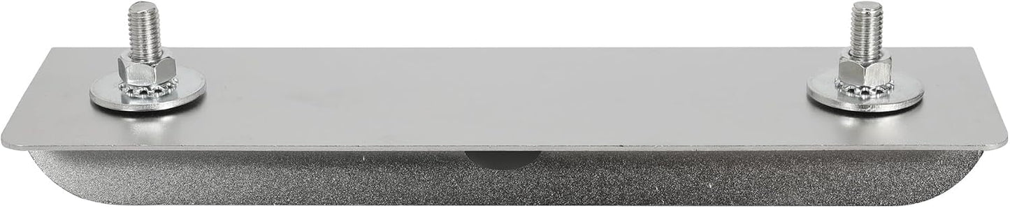 Heavy Duty Stainless Steel Mud Flap Clamps, Replace 8591100 Truck Mudflap Hanger Kit with Hardware, Fits 1/4"–1/2" Rubber & Plastic Mud Flaps for Semi Truck Trailer