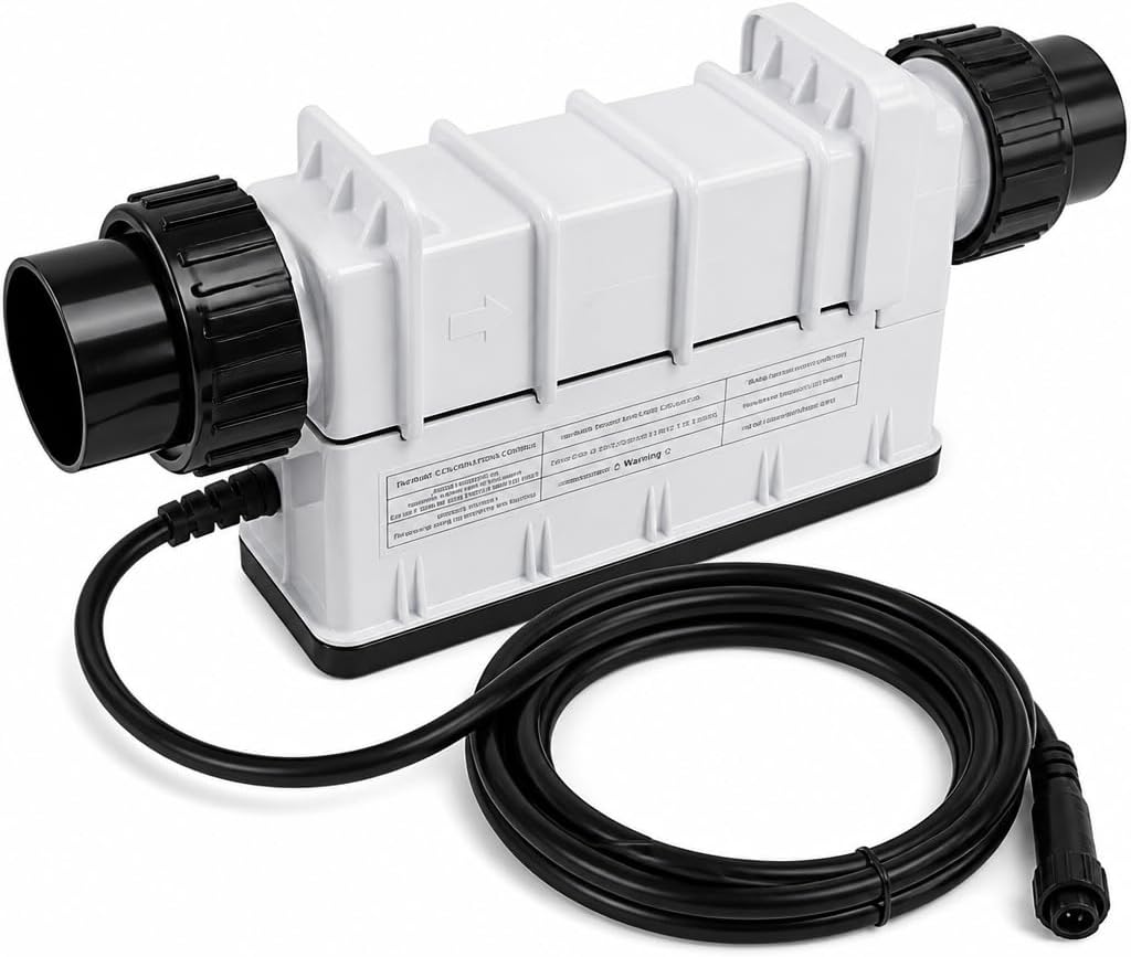 IC60 Salt Cell Saltwater Chlorine Generator Replace EC-521105 521105 Power Center for Pentair IntelliChlor IC60,Salt Chlorinator System for Inground Pools up to 60000 Gallons