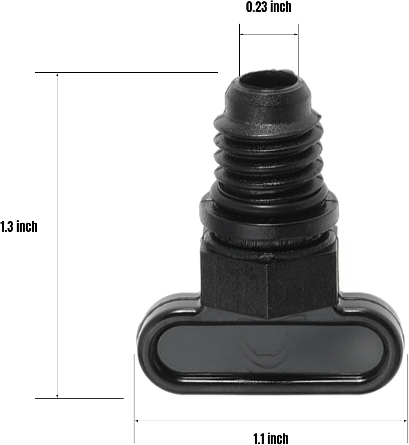 Manifold Water Drain Plug for Volvo for Penta 4.3L 5.0L 5.7L Outdrives 3849500 3849892 21114522 (Pack of 5)