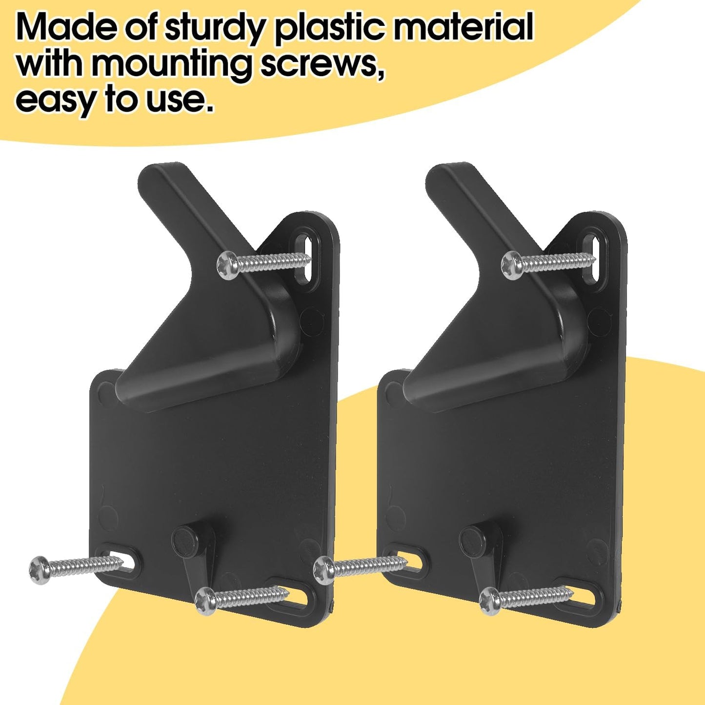 RV Screen Door Latch Lever Replacement for Fleetwood 354852, Set of 2