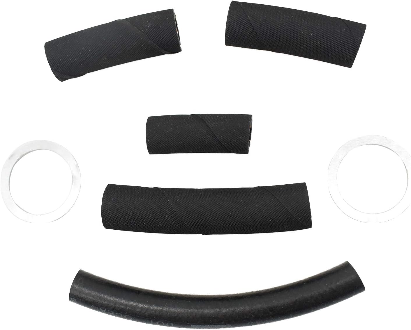 Fuel Filter Lift Pump Hose Lines Washers Kit for Ford F250 F350 Super Duty E350 7.3 1994-1997