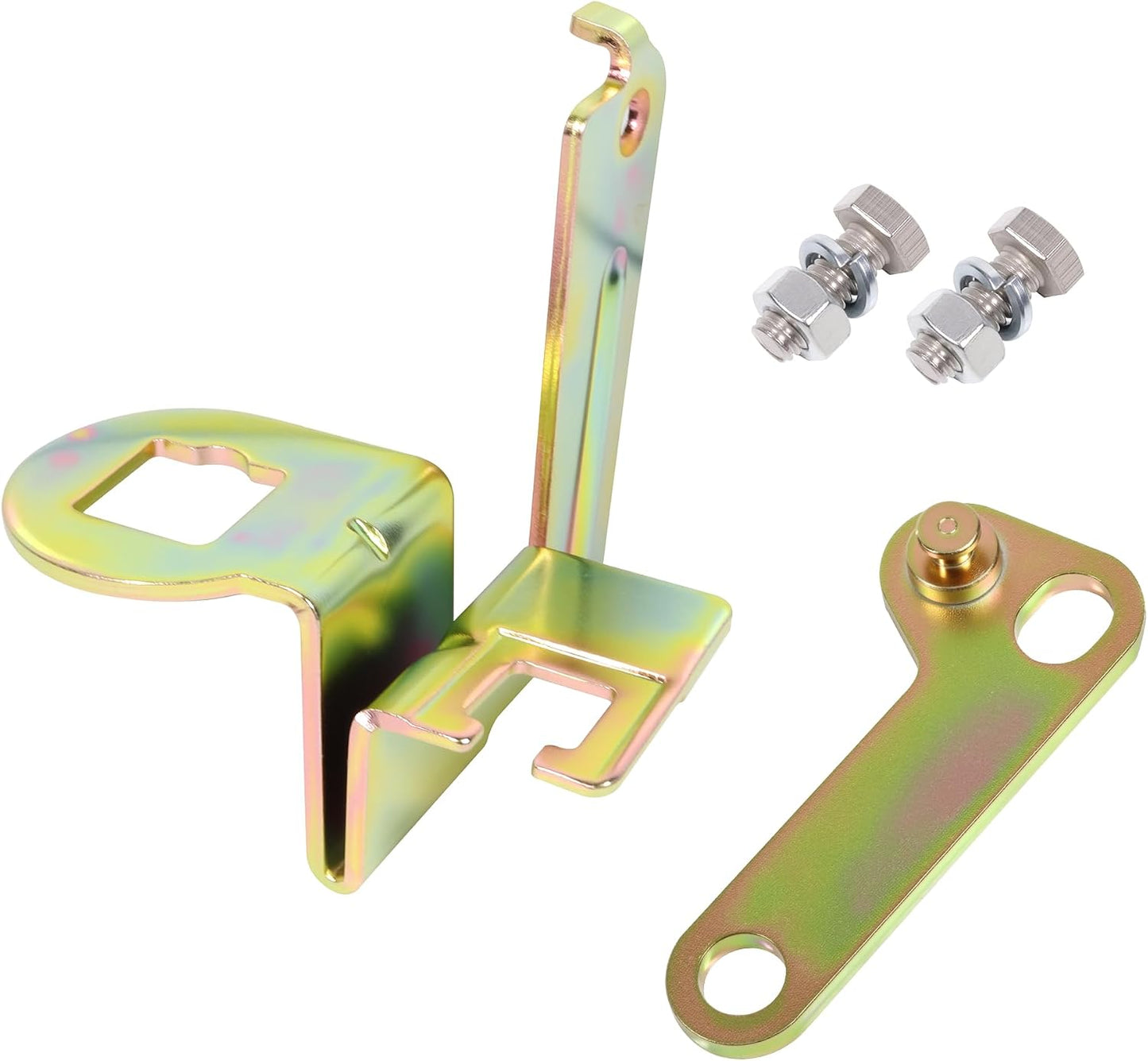 Kickdown Throttle Cable Bracket and Lever Extension Kit for 20-121 Carburetor for Holley 4150 4160 for 700R4 700R-4 Overdrive Automatic Transmission TV Cable