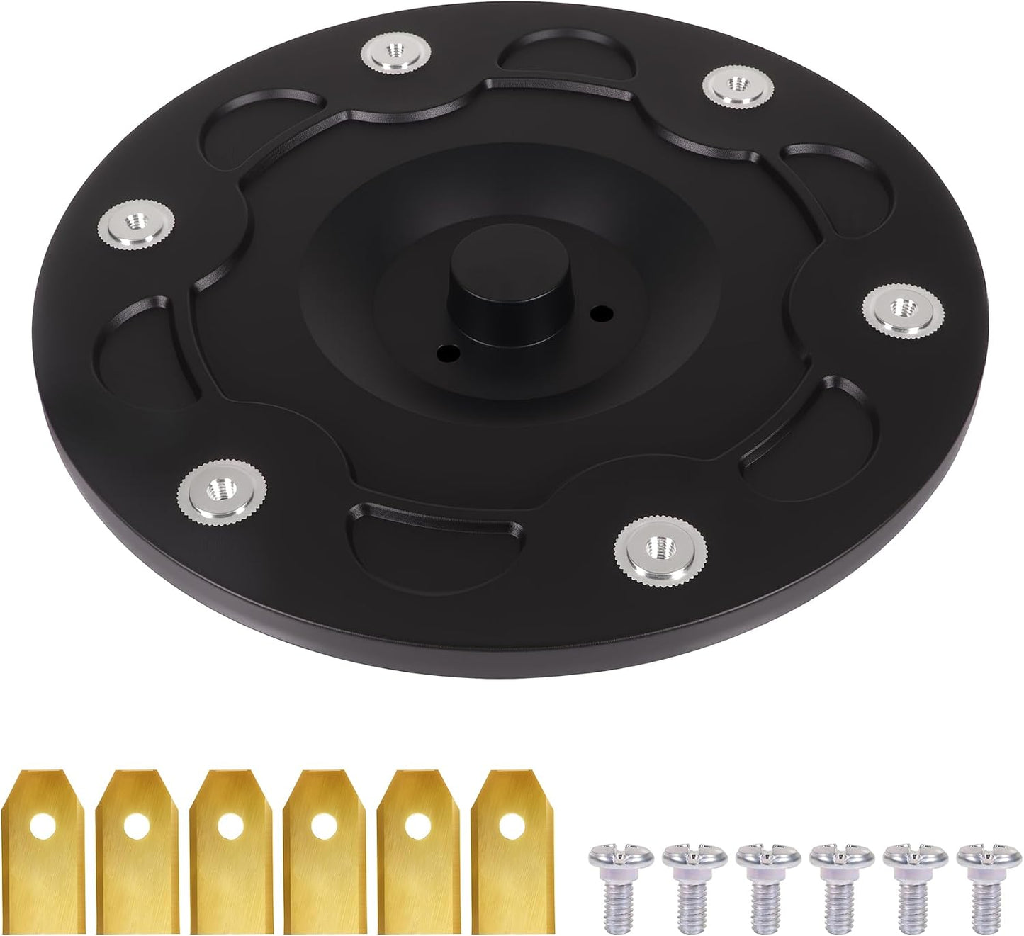 Blade Mounting Disk for Segway for Navimow i105N i108N i110N for i-Series Robotic Lawn Mower with 6Pcs Blades