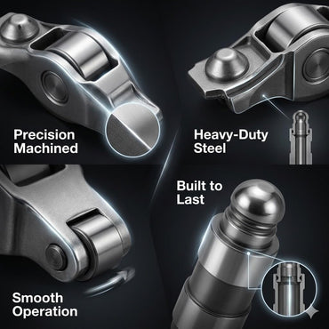 5184296AH Rocker Arm and Lifter Kit 12 Pcs for ChrysIer 200 300 for Dodge for Ram 1500 for Challenger for Journey for Jeep for Grand for Cherokee for Wrangler 3.6 2011-2020 Replace 5184332AA