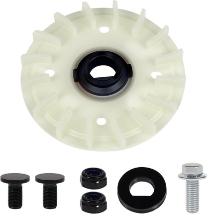 Mower Blade Kit for EGO for LM2130SP, for LM2150SP, for LM2160SP 21 inch Lawn Mower Package Includes Fan, Bolts, Nuts, and Washer for 21" Dual Blades mowers