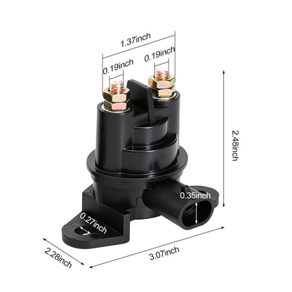 278001802 278003012 Starter Solenoid Relay for Can-am Defender HD5 HD8 HD10 500 800 1000 for Maverick Max X3 1000R for Sea-Doo 3D GS GSI GSX GTI GTX RX RXP RXT SP SPI SPX SUV XP XP800