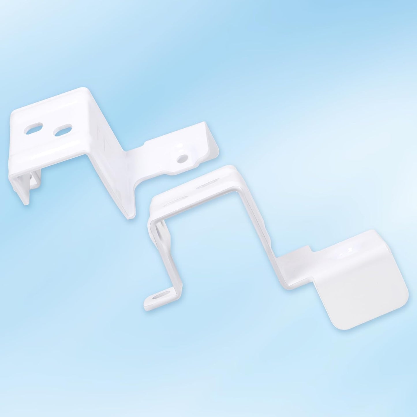 24" Stack Bracket Kit for GE GFA24KITL 24 Inch Front Load Washers and Dryers Laundry Bracket 24in Width Frontload Stacking Kit (White)