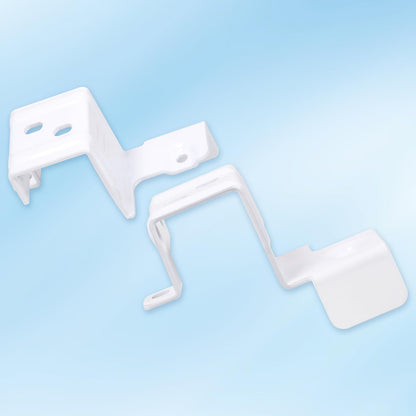 24" Stack Bracket Kit for GE GFA24KITL 24 Inch Front Load Washers and Dryers Laundry Bracket 24in Width Frontload Stacking Kit (White)
