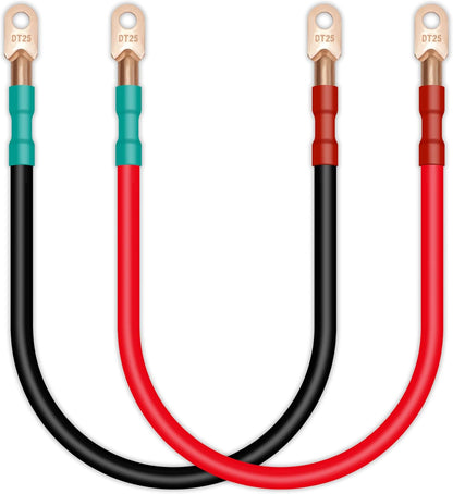 4 AWG Golf Cart Battery Cables for EZGO TXT 1994-UP 36V/48V 4 Gauge Pure Copper Wire