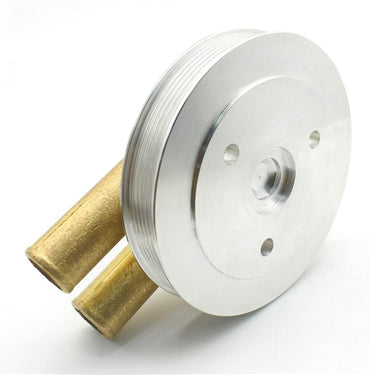 5.7 Sea Impeller Water Pump Replacement for Volvo Penta 5.7 5.0 4.3 Engines Replaces 21214599 3862482 3812693 with Serpentine Belt Pulley