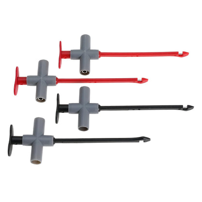 Puncture Probe Test Leads Wire-Piercing Test Clip Multimeter Testing Tool for Automotive Car Repairing and Electrical Testing 4 PCS