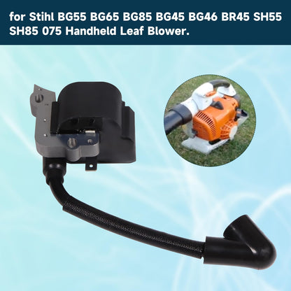 4229 400 1300 Ignition Coil Module for Stihl BG55 BG65 BG85 B G45 BG46 BR45 SH55 SH85 Blower Replace 42294001300 4229-400-1300