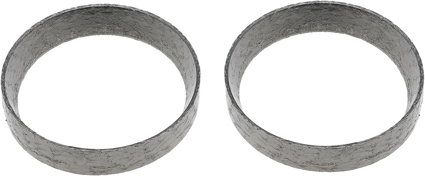 Exhaust Gasket for Harley Davidson Bikes Touring Sportster Dyna Softial Evo 1984-2021 (Pack of 2)