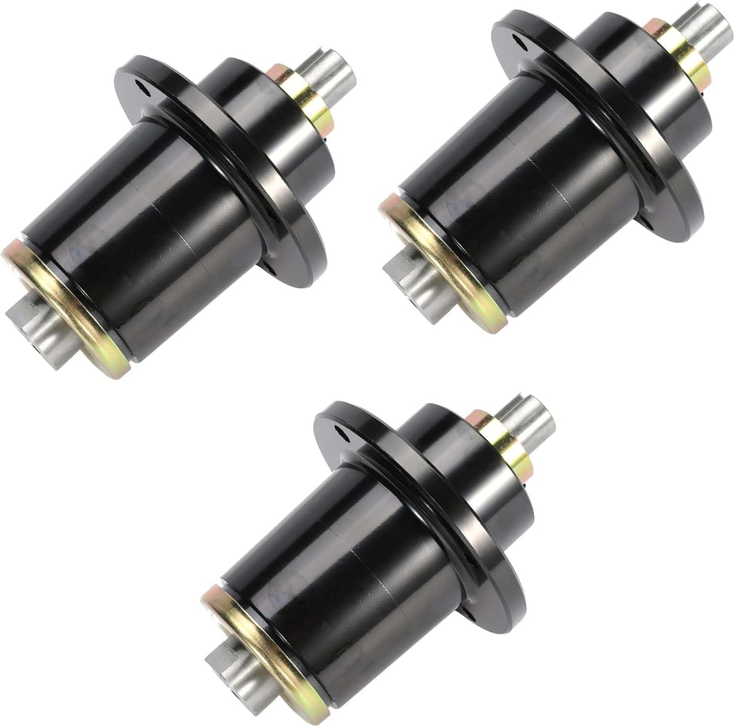 Mower Deck Spindle Assembly, Wheel Beariing Spindle for Bad Boy Maverick CZT ZT Elite, for Pup Lighting Series 48" 50" 52" 60" 72" Replace 037-6015-50, 037 6015 00 (Pack of 3)
