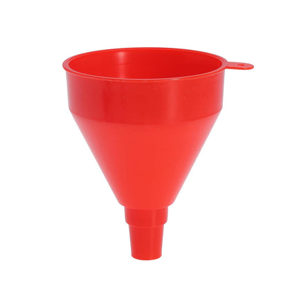 Small Flexible Plastic Oil Funnel for Oil Change Fuel Funnel with Long Hose Transmission Car Filling Fluid Funnel for Engine Oil Gas Fuel Gasoline Diesel（Red） (2)