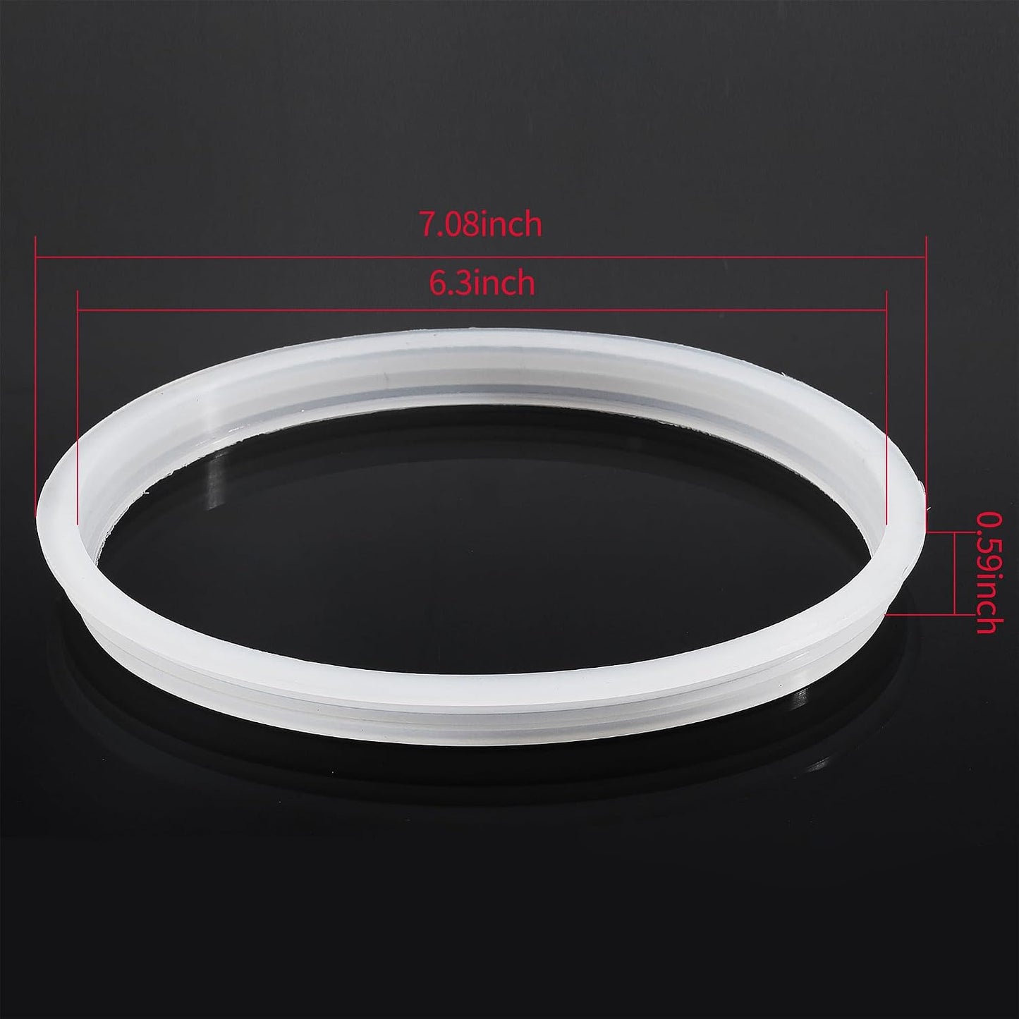 Hopper Cooling Gasket Seal Replacement Parts for Bunn2 26792.0000 32079.0000 Replace 32079, Set of 2 (Pack of 2)