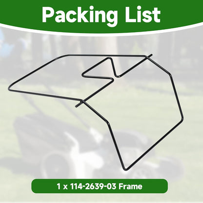 Lawn Mower Bag Frame Grass Catcher Bag Frame for to-ro 22" Recycler Lawn Mower Replace 132-4483-03 114-2639-03 (Frame)