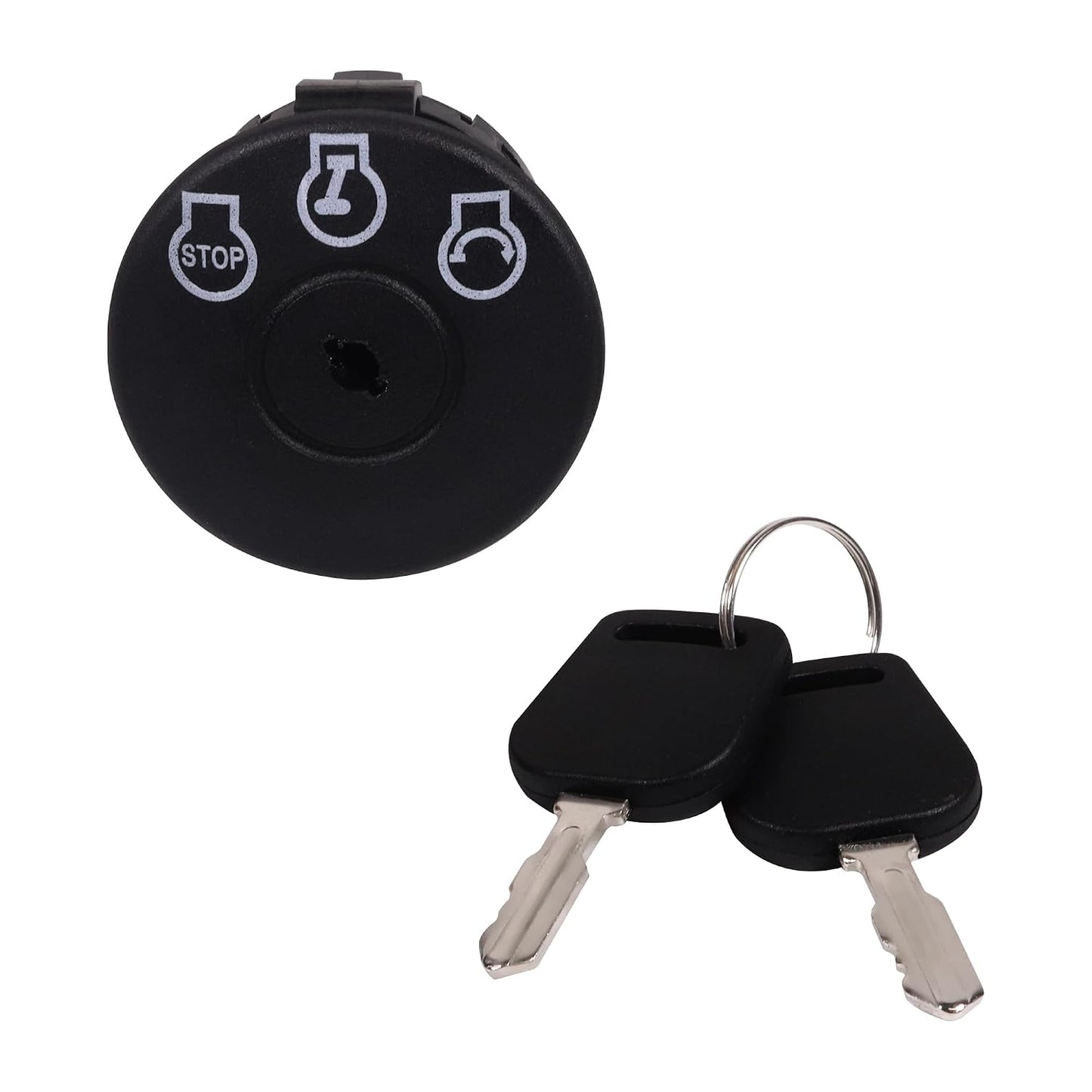 Ignition Switch with Keys Replace 925-04659, 725-04659, GY00191 for Craftsman LT5 CR12 for Bad Boy CZT Elite, MZ Magnum, Outlaw XP for Dixie Chopper LT2000 LT2200 3066LP