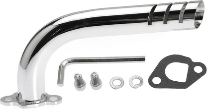 Exhaust Pipe for Predator 212cc 196cc GX160 GX200, for Baja Warrior MB165 MB200, and for Coleman CT200U BT200X CT200U for Motovox MBX20 Go Kart Mini Bike Harbor Freight Powerhorse 208