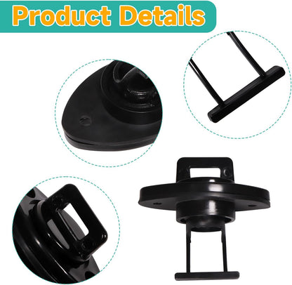 Drain Plug with O-Ring and Base for Sea-Doo for Yamaha for Polaris Gas Tank Replace 292000187 ‎292-000-187 F1S-U2280-00-00 F1S-U2280-02-00 1060125 (2 Packs)