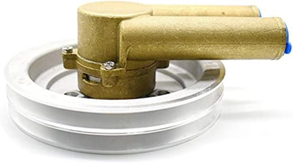 21214596 Sea Water Pump 5.7 Crank Mounted Sea Water Pump for Volvo Penta 4.3 5.0 5.7 Replace 21214596 3858229 with Double-V Belt Pulley