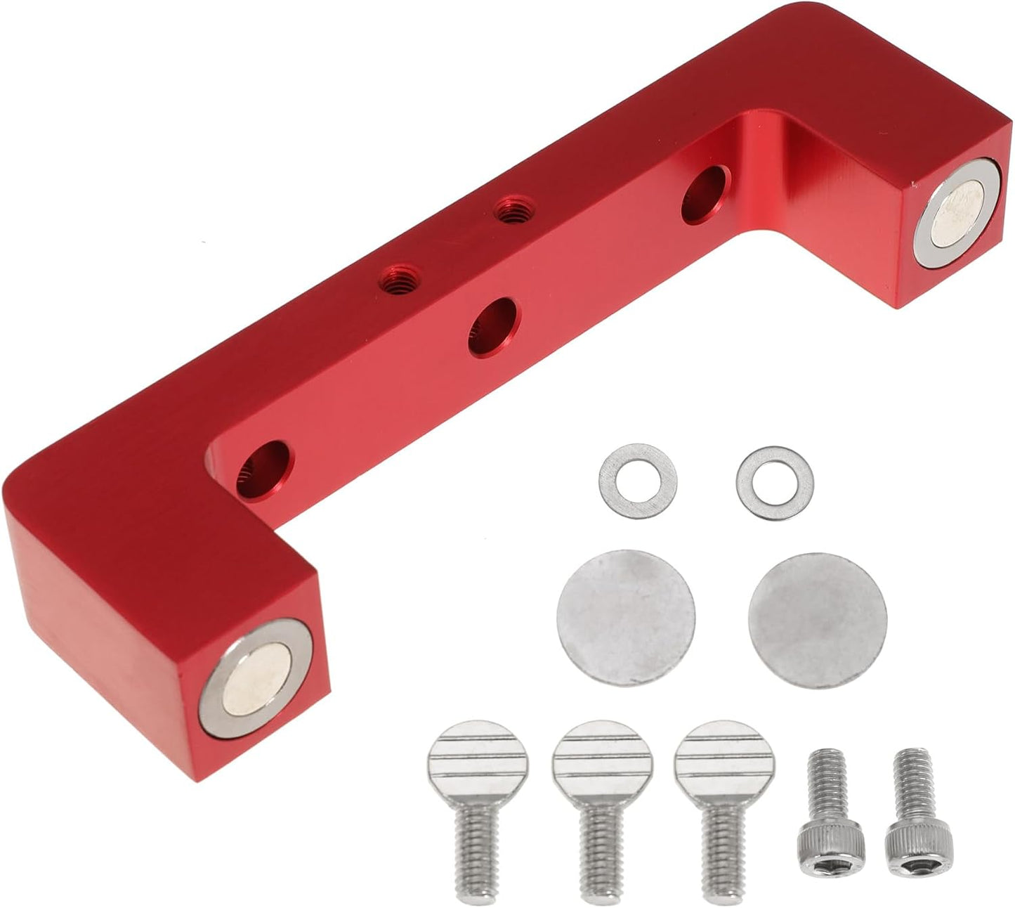Deck Bridge Tool Replace 66797 for Cylinder, Magnetic, Up to 4 12 in Bores, Aluminum