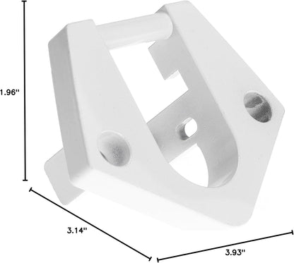 RV Awning Bottom Bracket Foot for Dometic Rounded Hardware for Sunchaser II RV Rounded Hardware Replacement Part (Right or Left (Bracket-U1)