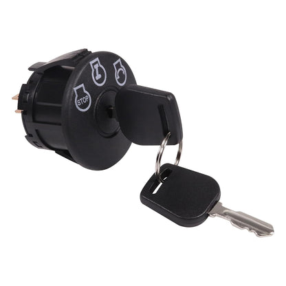 Ignition Switch with Keys Replace 925-04659, 725-04659, GY00191 for Craftsman LT5 CR12 for Bad Boy CZT Elite, MZ Magnum, Outlaw XP for Dixie Chopper LT2000 LT2200 3066LP