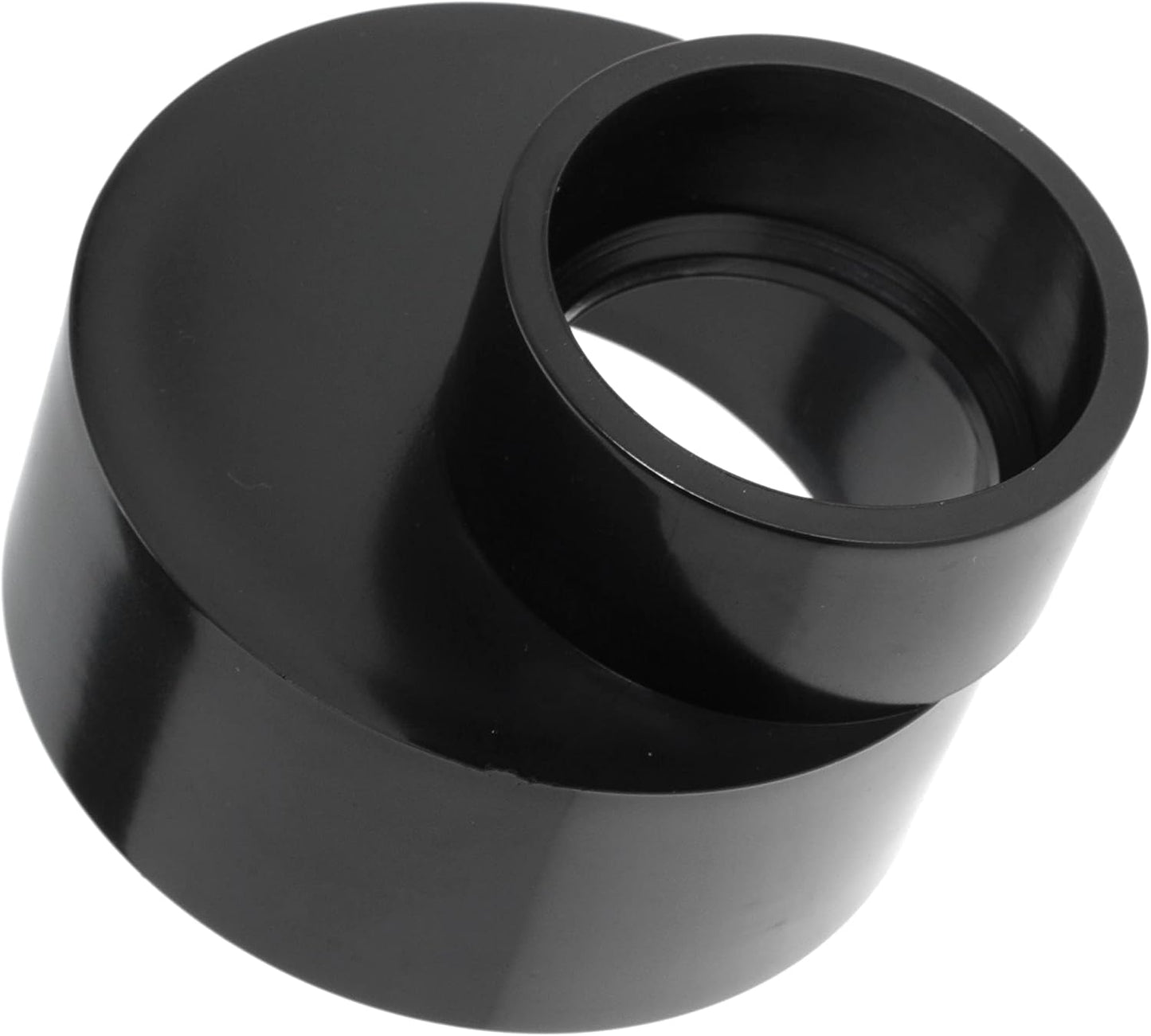Eccentric Tank Reducer Replaces T1041-1 for RV Gray Water Tank 3" Spigot to 1-1/2" Hub Sewer Hose Fitting Adapter