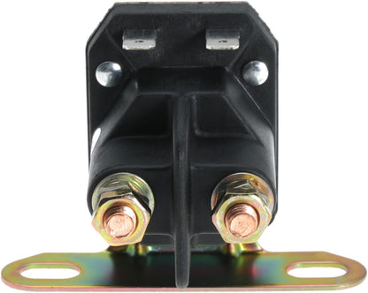 12V Starter Solenoid for Cub Cadet LT1042 LT1045 LT1046 LTX1050 MTX1050 for John Deere LA105 LA110 LA115 LA120 LA125 LA135 D110 D120 D125 D130 Lawn Mower Tractor Replace 725-04439 AM138068 435-151