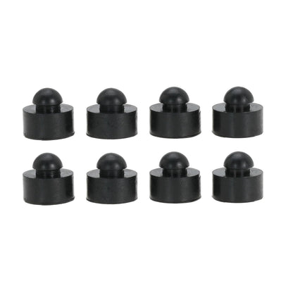 1/4" Push-in Bumper Feet Crock Pot Rubber Bumpers Replacement for Blackstone Grill Griddle Crock Pots 30pcs