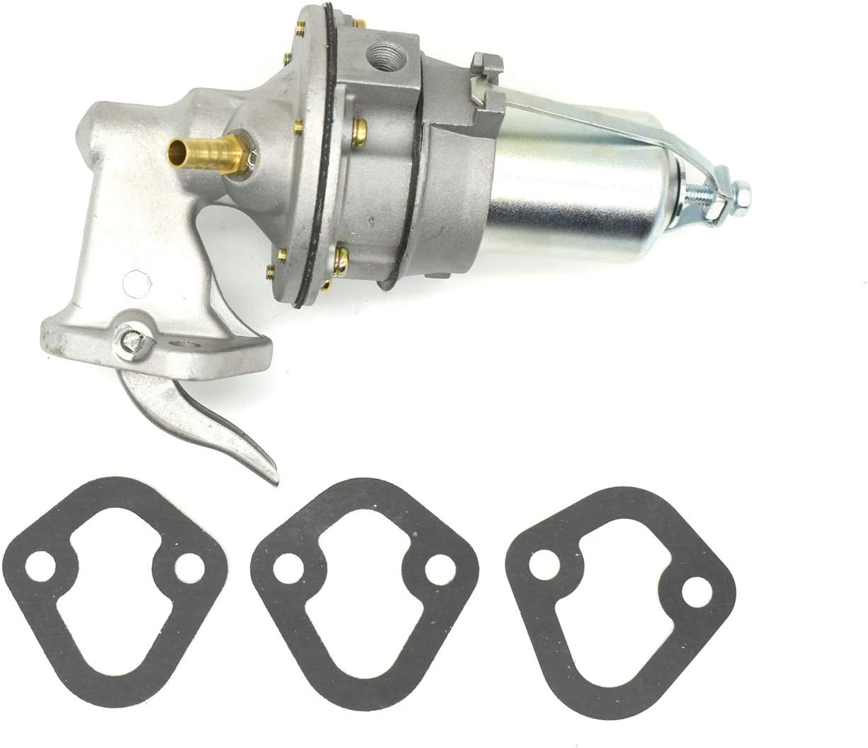 3.0 3.7 2.5 4.1 Mercruiser Marine Fuel Pump for Mechanical 100 110 120 140 160 165 200 470 485 488 HP Replaces 86234A4 86234A05 60032 985602 985603 18-7278 982240 982440 for 2.5L 3.0L 3.7L 4.1L