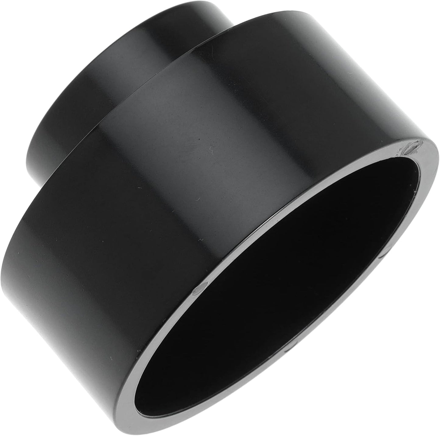Eccentric Tank Reducer Replaces T1041-1 for RV Gray Water Tank 3" Spigot to 1-1/2" Hub Sewer Hose Fitting Adapter