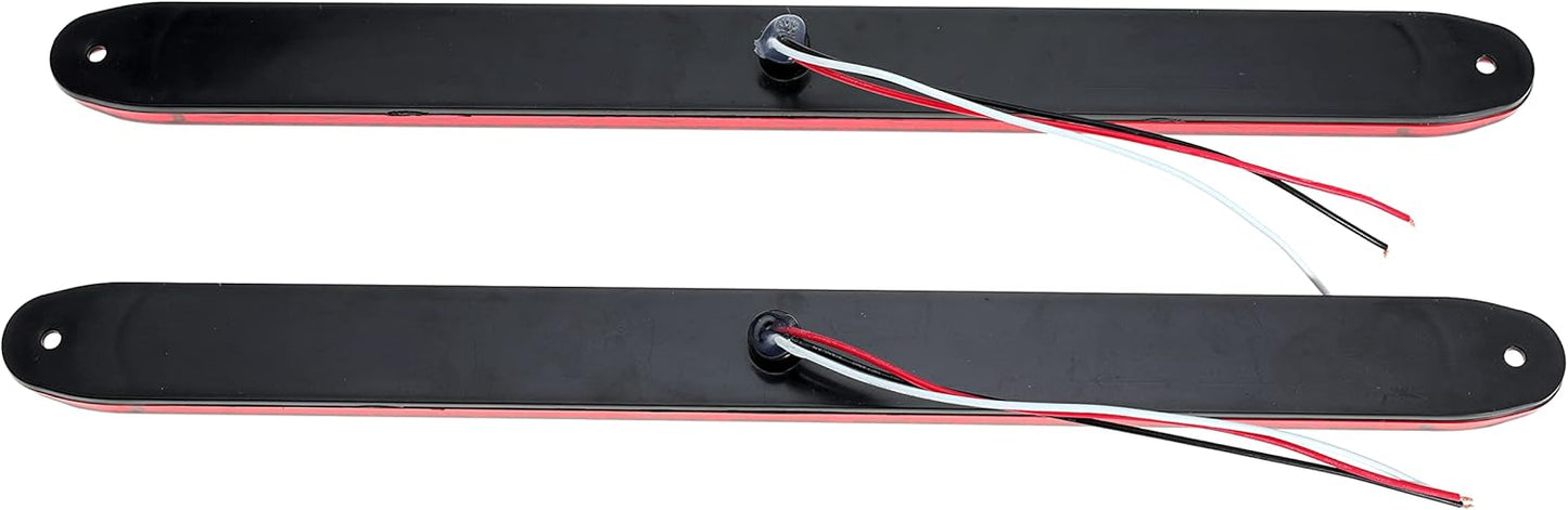 15 Inch 11 LED Trailer Light Bar 12V LED Tail Lights for Park Stop Brake Turn Signal Trailer Car Truck Boat Motorcycle 2PCS