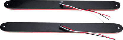 15 Inch 11 LED Trailer Light Bar 12V LED Tail Lights for Park Stop Brake Turn Signal Trailer Car Truck Boat Motorcycle 2PCS