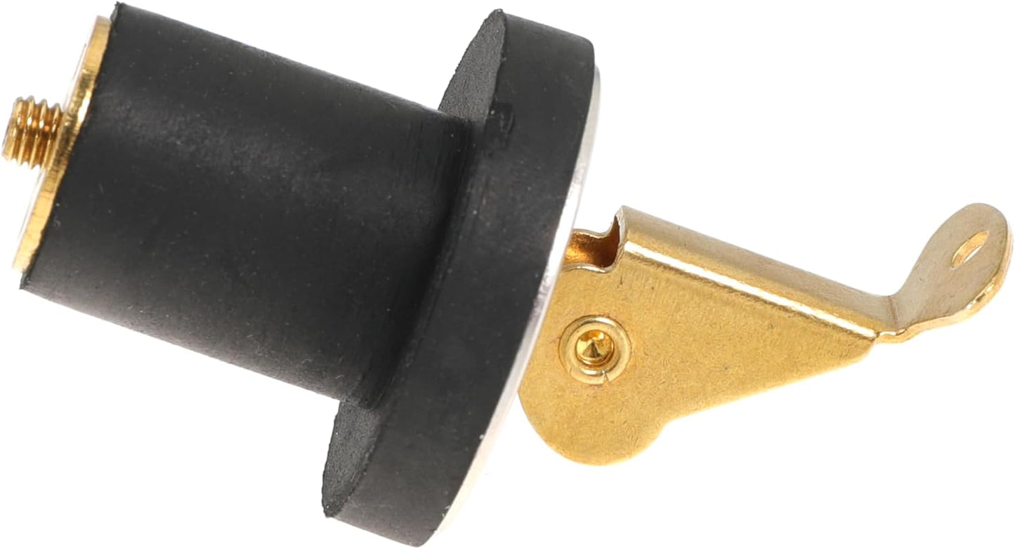 4 Pack Brass Boat Plug Drain Plug Boat Snap Handle Plug Deck Plug for Boat Marine