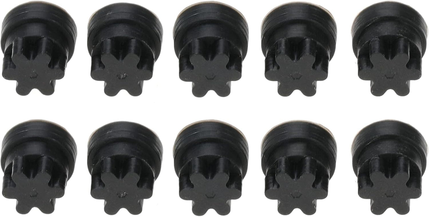 Rubber Grate Feet Stop Top Grates Knobs Replacement for Thermador Gas Stovetop Cooktop Grate Replaces 00618112 00637940 Pack of 10