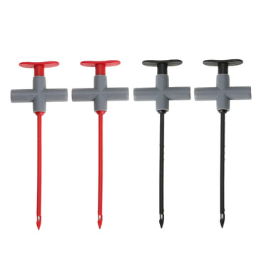 Puncture Probe Test Leads Wire-Piercing Test Clip Multimeter Testing Tool for Automotive Car Repairing and Electrical Testing 4 PCS
