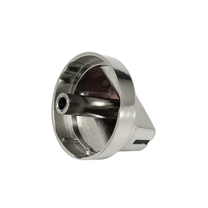 WB03X29300 Gas Stove Knobs Replace for GE Stainless Steel Stove Gas Range Knobs Compatible with JGP3030SL2SS JGP3036SL1SS JGP3530SL1SS JGP5530SL1SS JGP5536SL1SS AP6301265 4585904 (Silvery-10 Pack)