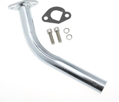 90 Degrees Exhaust Pipe for Predator 212 212cc 208 208cc for Honda GX160 GX200, for Go Kart for Mini Bikes