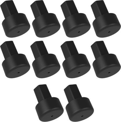 Grate Rubber Feet Replaces W10919249 SDA-00189300 Stove Gate HP Rubber Bumper for Kitchen Aid for Jenn Air Gas Range Burners Cooktop Grills, 10 Pack