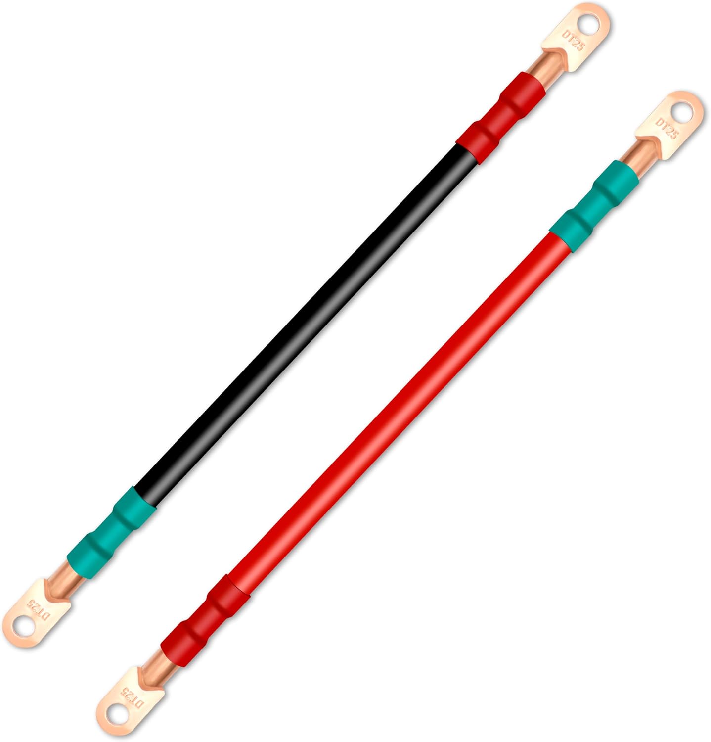 4 AWG Golf Cart Battery Cables for EZGO TXT 1994-UP 36V/48V 4 Gauge Pure Copper Wire