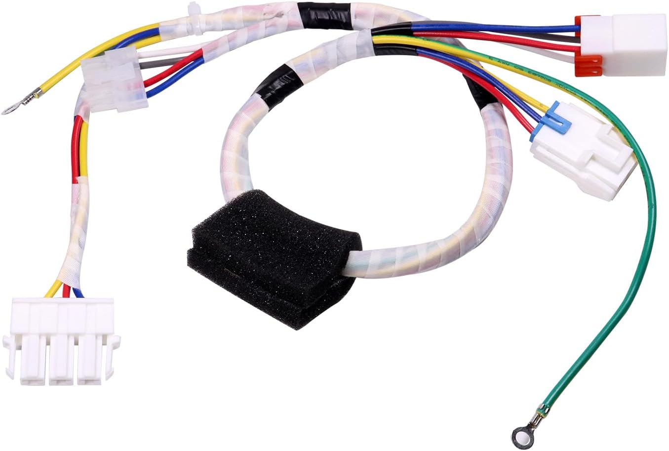 Washing Machine Multi-Wire Motor Harness for Kenmore for Lifes Good for LG Washer Wire Harness Replace 6877ER1016F + 6501KW2002A Washer Rotor Position Sensor Assembly (6877ER1016F+6501KW2002A)