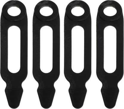 Rubber Snubbers Gun Racks Strap for Pack Rack Knobs for ATV 4 Wheeler for Motorcycles (Pack of 4)
