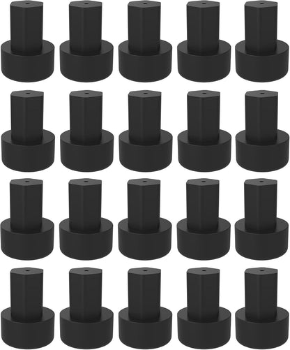 Grate Rubber Feet Replaces W10919249 SDA-00189300 Stove Gate HP Rubber Bumper for Kitchen Aid for Jenn Air Gas Range Burners Cooktop Grills, 20 Pack