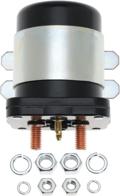 12V DC Starter Solenoid Relay 200A for White Rodgers 586-902 586-105111 for Trombetta 114-1211-020 114-1211-010 114-1211-020-02 4 Terminal Solenoid Replaces SO51221 SBJ4201