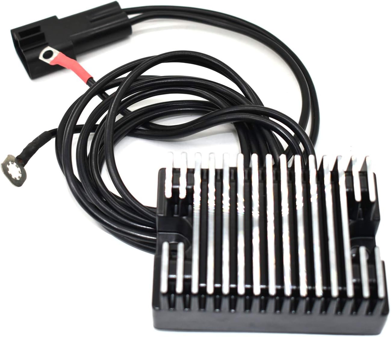 74518-99A Voltage Regulator for Harley Davidson Dyna FXD Glid Twin Cam 88 Heritage Softail Classic Fat Springer Softail Standard Night Train Springer Softail 1999-2003 Replaces 74518-99A 74512-00